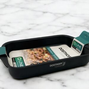 Dosthoff Black Quantum Rectangular Oven Tray 30 cm