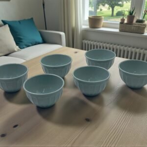Set of 6 Plastic Snack Bowls