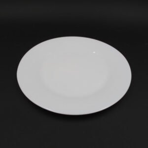 Opal Plain White Dinner Plate
