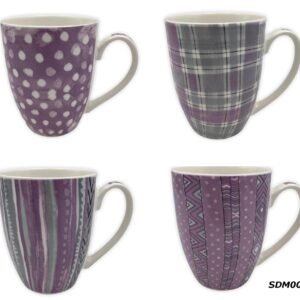 Porcelain Mug Purple Fiesta