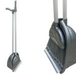 Silver Broom with deep dust pan set