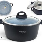 DOSTHOFF INDUCTION MASTER CASSEROLE BLACK 40 CM 18.5 L W