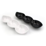 Melamine Three-Grid Bowl 28 cm