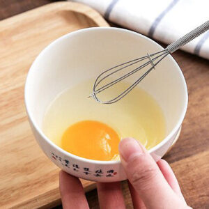 Mini SS Whisk 13 cm X3