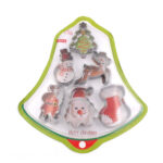 Set of 6 Christmas Cookie Cutters