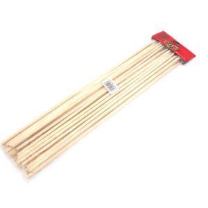squared bamboo skewers; 35 cm X2