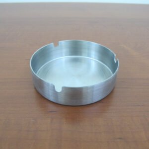 SS Ashtray 10 cm Heavy Gauge