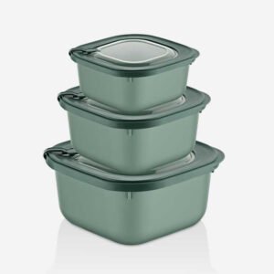 Microsafe Food Storage Containers Set of 3