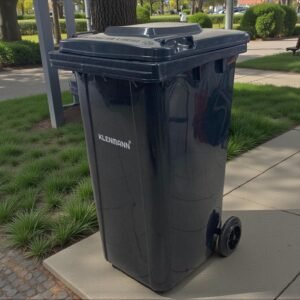 Heavy Duty Plastic Dustbin 240L with Wheels
