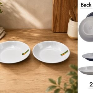 Melamine Deep Plate x6