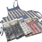 Designed Cotton Apron with Pocket
