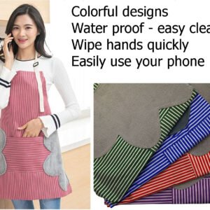 Water Proof Apron with 2 Side Towels