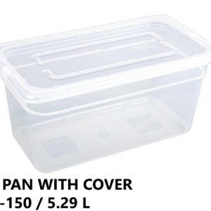 Gastronorm Plastic Storage Container 1/3 150 mm - 5.29 L