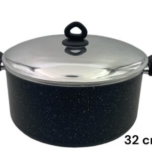 Black Granite Nouval Casserole 32 cm