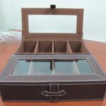 Leather Tea Box