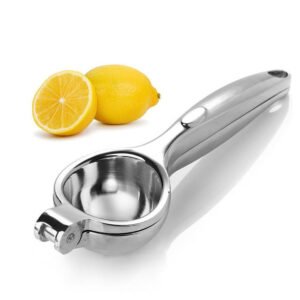 Stainless steel hand lemon squeezer