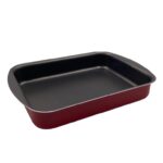 Nouval Rectangular Oven Tray Red Color 30 cm