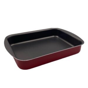 Nouval Rectangular Oven Tray Red Color 30 cm