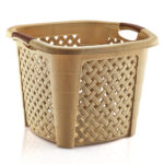 Squared Rattan Laundry basket