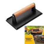 Cast Iron Grill and Sandwish Press 1KG