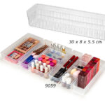 Small Transparent Drawer Organizer 30x8 cm