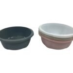 Colorful Round Bowl; 2.3 lt