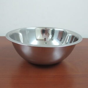 Stainless steel salad bowl 26cm