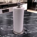 SS Kitchen Paper Towel Holder with Heavy Base