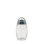 Acrylic salt and pepper shaker Dome Chrome Plated Cover