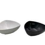 Melamine Small Triangular Salad Bowl 18.5