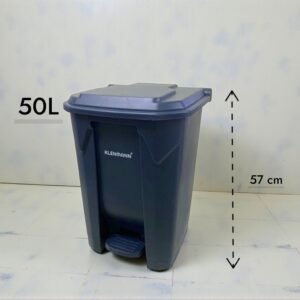 Heavy Duty Plastic Pedal Dustbin 50L