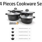 DOSTHOFF 4 PCS COOKWARE CASSEROLE SET