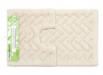 Classic 100% Cotton Bathmat Set of 2: 75x50+40x50 cm