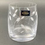 BOHEMIA ENGRAVED PAVO CUP 290 ML X6