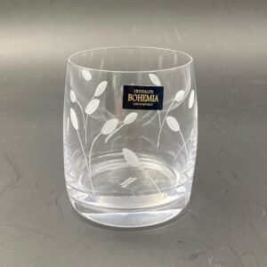 BOHEMIA ENGRAVED PAVO CUP 290 ML X6
