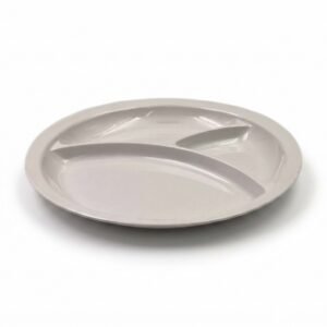 Divided melamine Plate 3 Parts