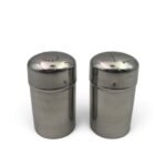 Salt and Pepper Stainless Steel Shaker Set