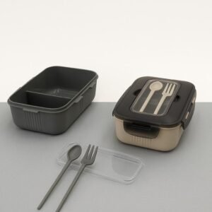 Dosthoff Divided Lunch Box with Cutlery