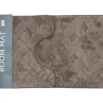 Soft touch fluffy bathroom set of 2 mats