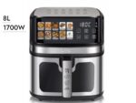RAF Airfryer with Colored Digital Touch Screen 8L-1700W