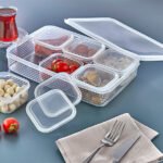 Line Low Storage Box Set of 7 Pieces: 6+1 2.4L & 6x0.30L