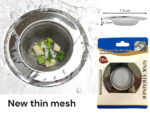 Stainless Steel Sink Strainer with fine mesh