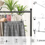 Non Slip Hanger with Clips 30 cm X3