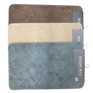 Soft touch fluffy floor mat 80 x 50 cm