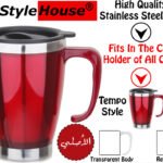 Colored Stainless Steel Travel Mug