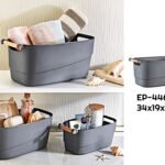 Retro Basket 10L with Wooden Handle