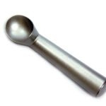 Aluminum ice cream spoon with gas technology