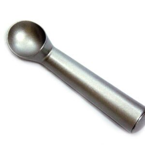 Aluminum ice cream spoon with gas technology