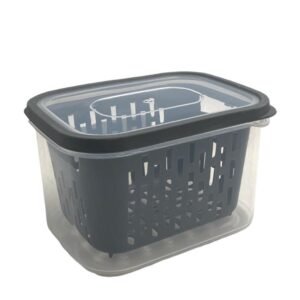 Small Fresh Storage Box With Strainer