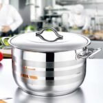 OMS Stainless Steel 18/10 Casserole 18 cm 2.6 L